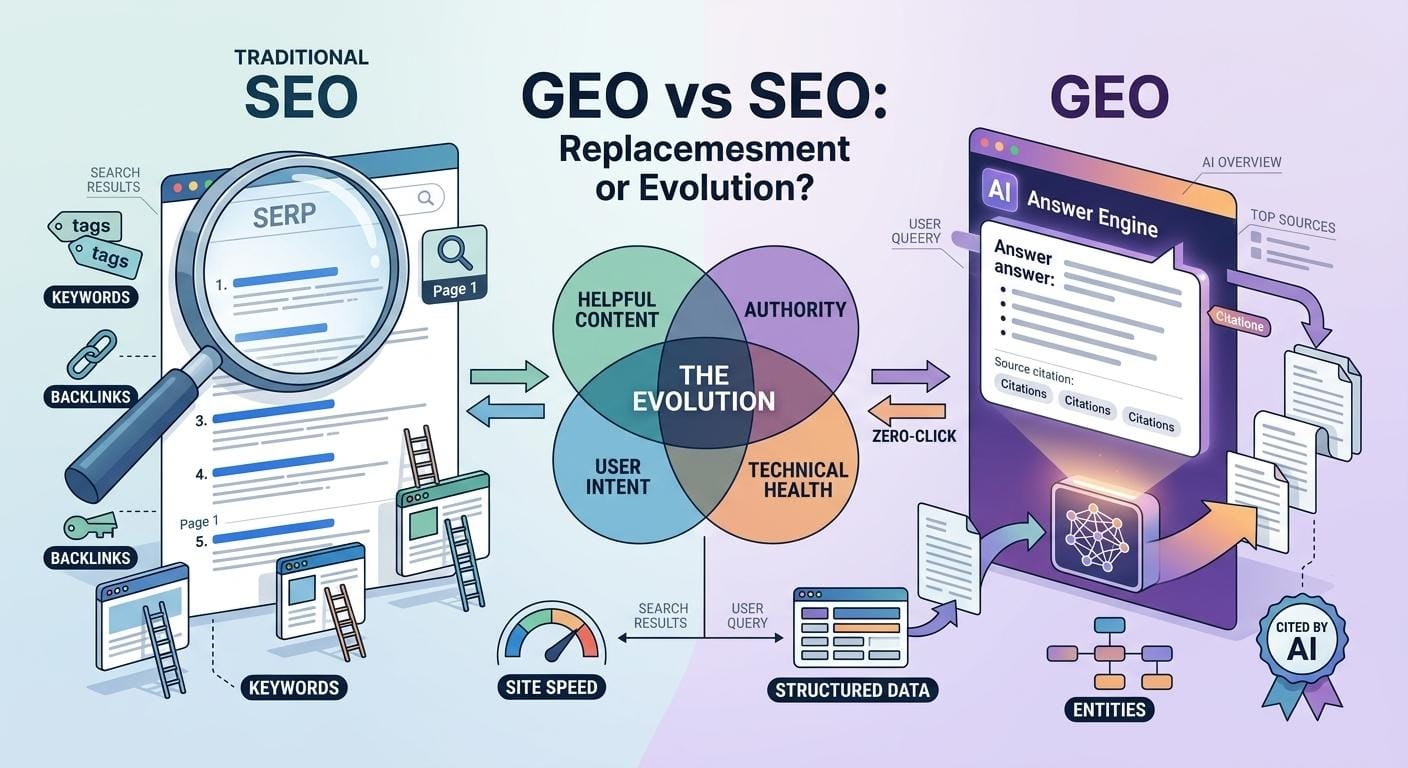 Is Generative Engine Optimization (GEO) Replacing SEO?